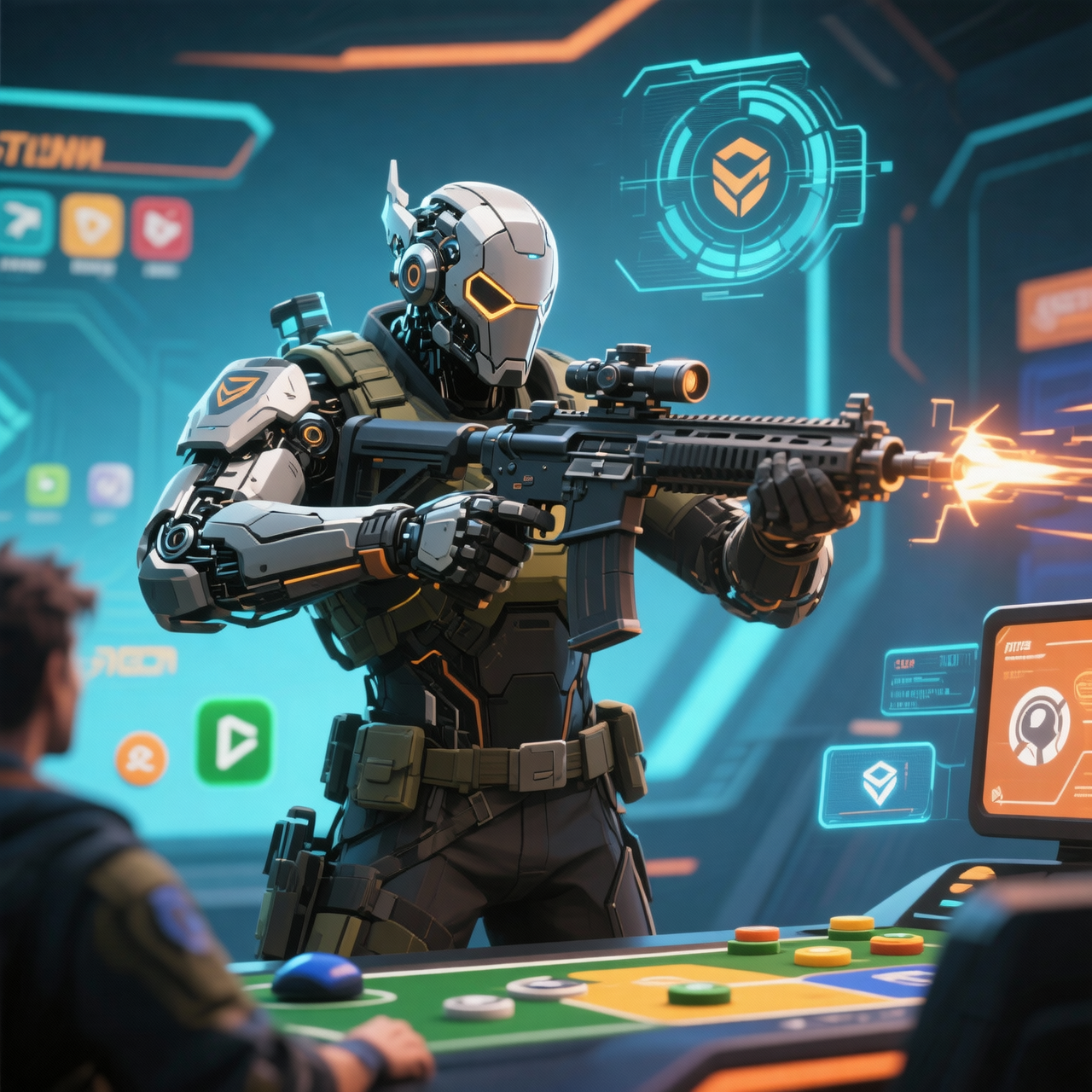 Tactical reasoning AI in games