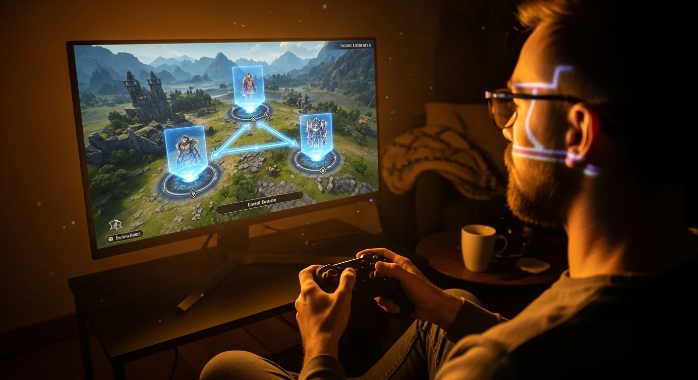 AI Shaping Player Driven Narratives in Gaming